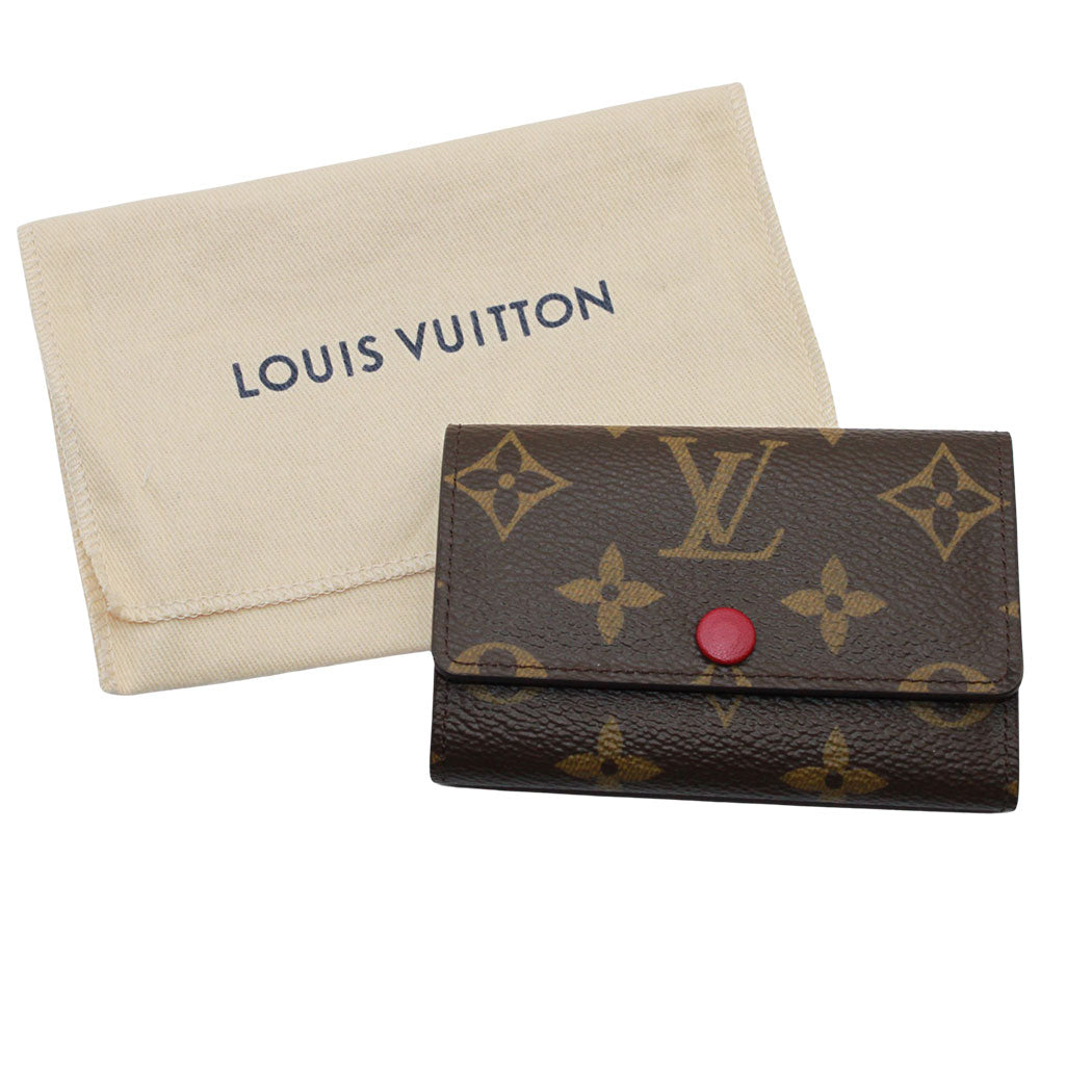 LOUIS VUITTON ルイ・ヴィトン ミュルティクレ6 キーケース モノグラム フューシャ M60701 モノグラムキャンバス レディース メンズ 【中古】