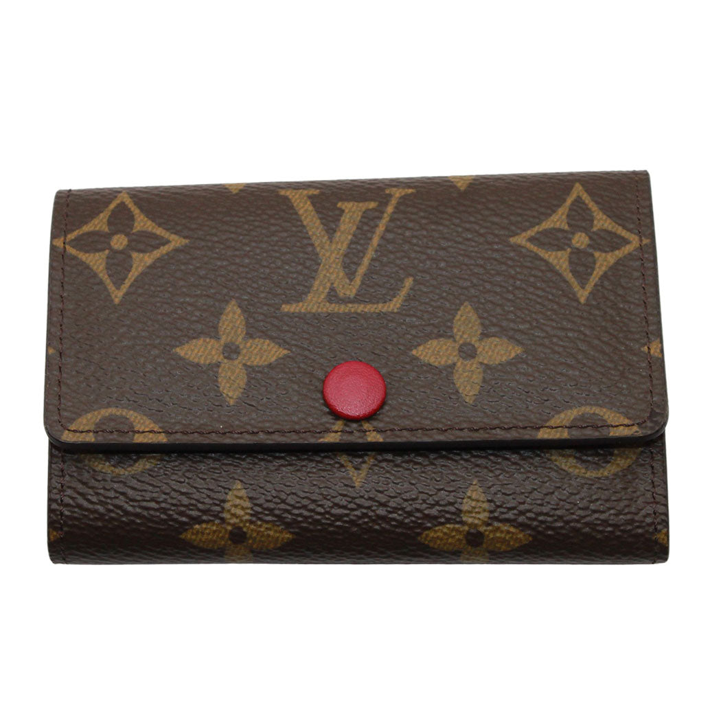 LOUIS VUITTON ルイ・ヴィトン ミュルティクレ6 キーケース モノグラム フューシャ M60701 モノグラムキャンバス レディース メンズ 【中古】