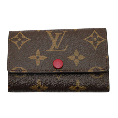 LOUIS VUITTON ルイ・ヴィトン ミュルティクレ6 キーケース モノグラム フューシャ M60701 モノグラムキャンバス レディース メンズ 【中古】