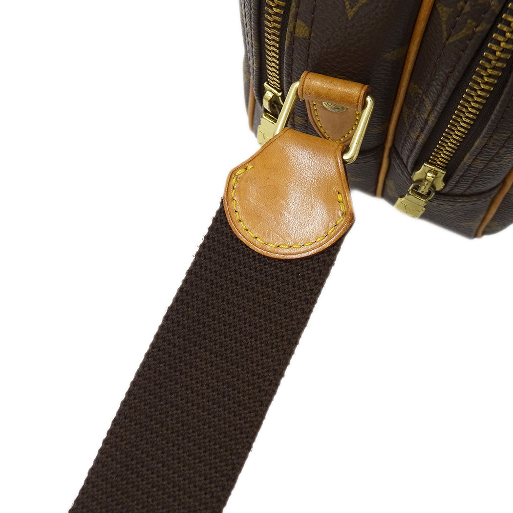ルイ・ヴィトン LOUIS VUITTON バッグ モノグラム レディース ブランド ショルダーバッグ リポーター PM M45254 ブラウン おしゃれ 【中古】