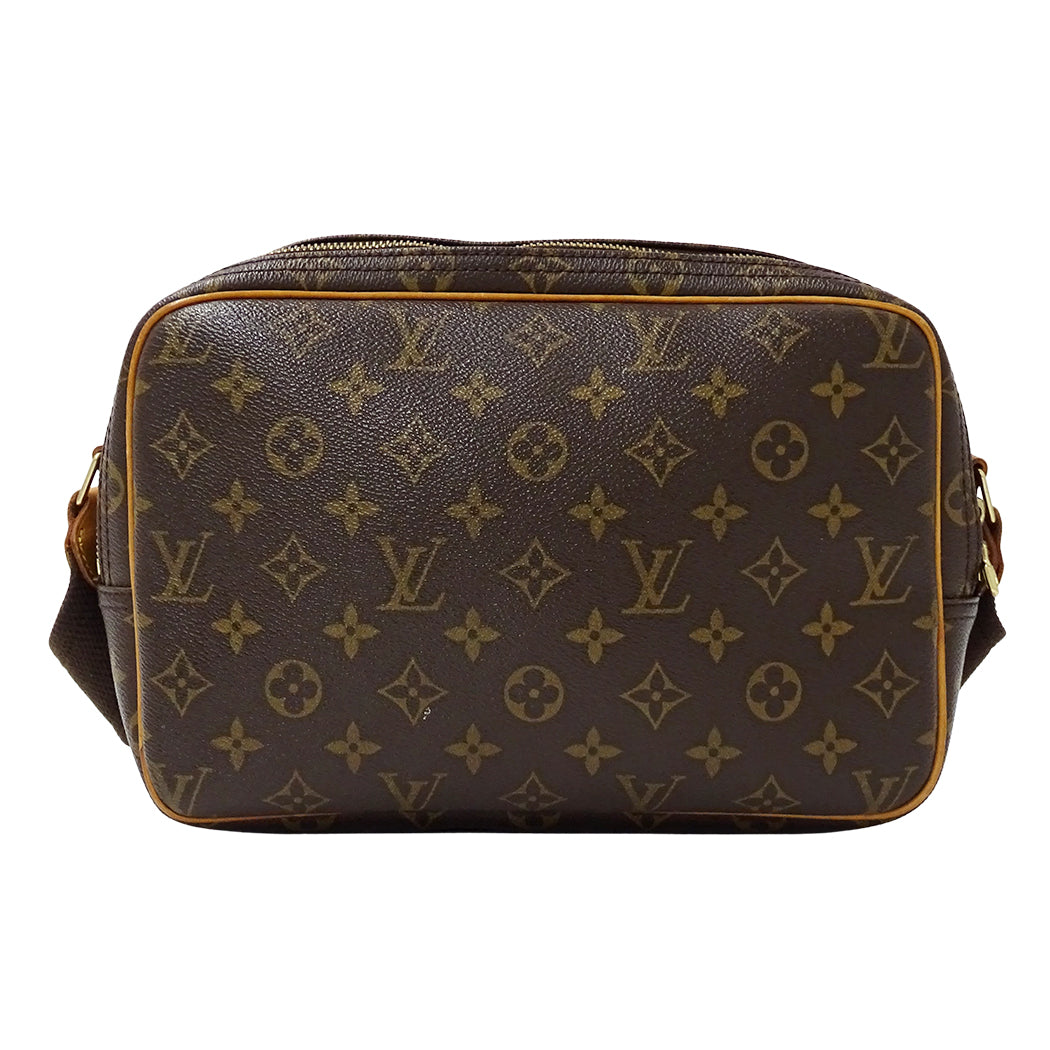 ルイ・ヴィトン LOUIS VUITTON バッグ モノグラム レディース ブランド ショルダーバッグ リポーター PM M45254 ブラウン おしゃれ 【中古】