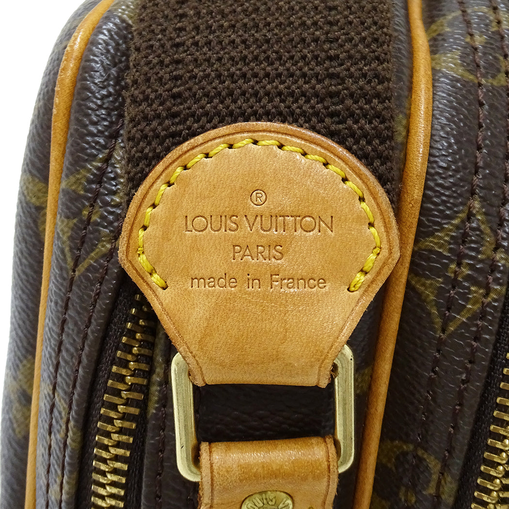 ルイ・ヴィトン LOUIS VUITTON バッグ モノグラム レディース ブランド ショルダーバッグ リポーター PM M45254 ブラウン おしゃれ 【中古】