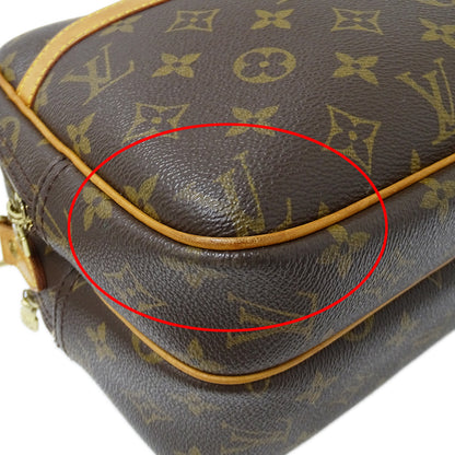 ルイ・ヴィトン LOUIS VUITTON バッグ モノグラム レディース ブランド ショルダーバッグ リポーター PM M45254 ブラウン おしゃれ 【中古】