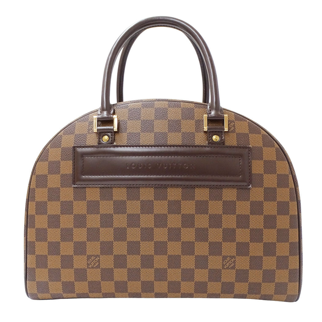 LOUIS VUITTON ルイ・ヴィトン ノリータ ハンドバッグ ダミエ ブラウン N41455 ダミエキャンバス レディース 【中古】