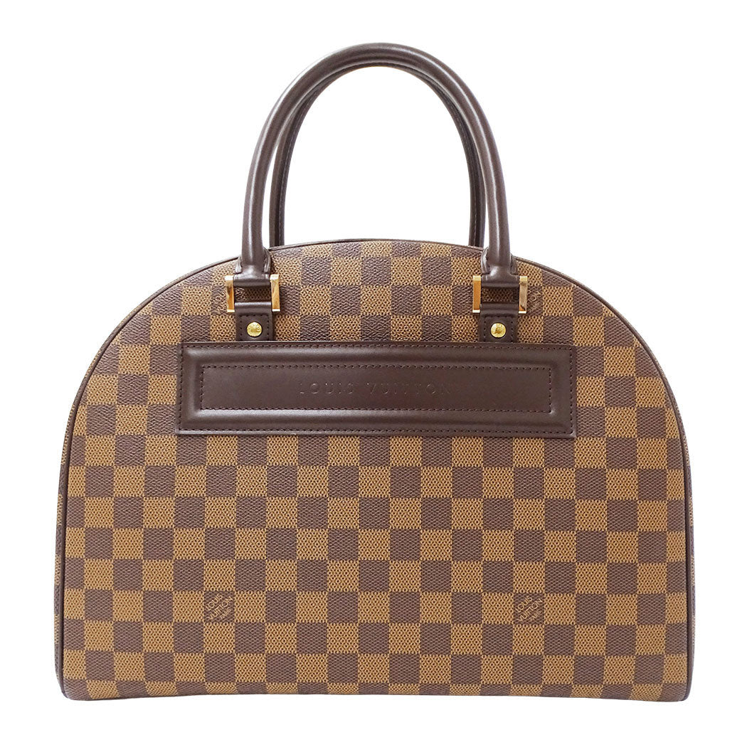 LOUIS VUITTON ルイ・ヴィトン ノリータ ハンドバッグ ダミエ ブラウン N41455 ダミエキャンバス レディース 【中古】