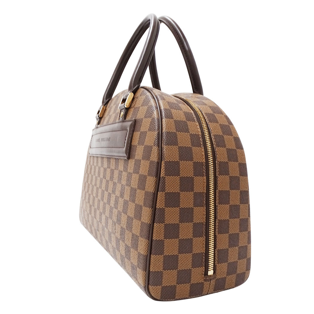 LOUIS VUITTON ルイ・ヴィトン ノリータ ハンドバッグ ダミエ ブラウン N41455 ダミエキャンバス レディース 【中古】