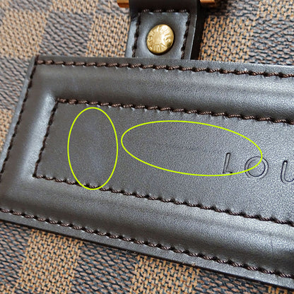 LOUIS VUITTON ルイ・ヴィトン ノリータ ハンドバッグ ダミエ ブラウン N41455 ダミエキャンバス レディース 【中古】