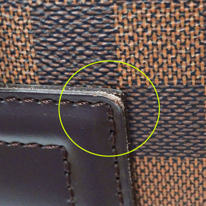 LOUIS VUITTON ルイ・ヴィトン ノリータ ハンドバッグ ダミエ ブラウン N41455 ダミエキャンバス レディース 【中古】