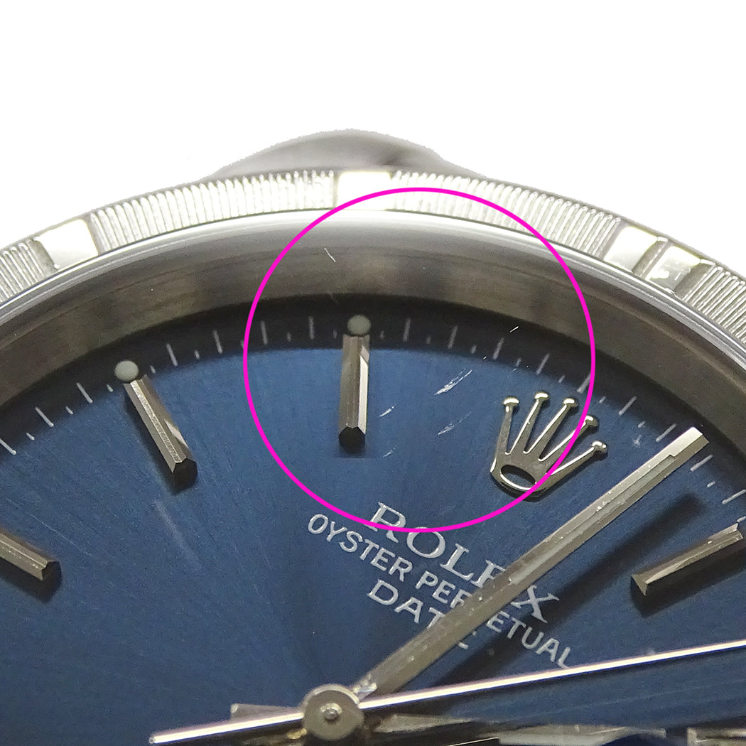 ROLEX ロレックス オイスターパーペチュアル デイト 15210 Y番 メンズ 腕時計 自動巻き AT ステンレス 磨き済み【中古】