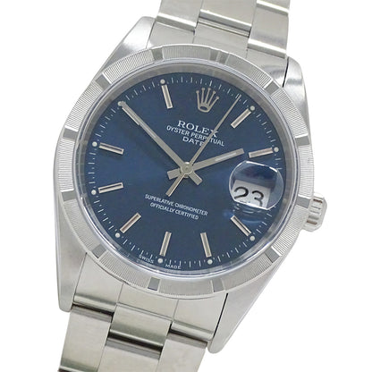 ROLEX ロレックス オイスターパーペチュアル デイト 15210 Y番 メンズ 腕時計 自動巻き AT ステンレス 磨き済み【中古】