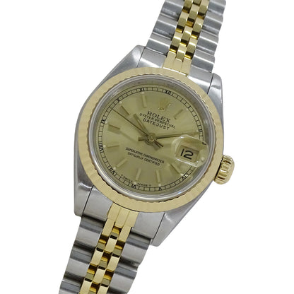 ROLEX ロレックス デイトジャスト 69173 L番 レディース 腕時計 自動巻き AT SS YG 磨き済み【中古】