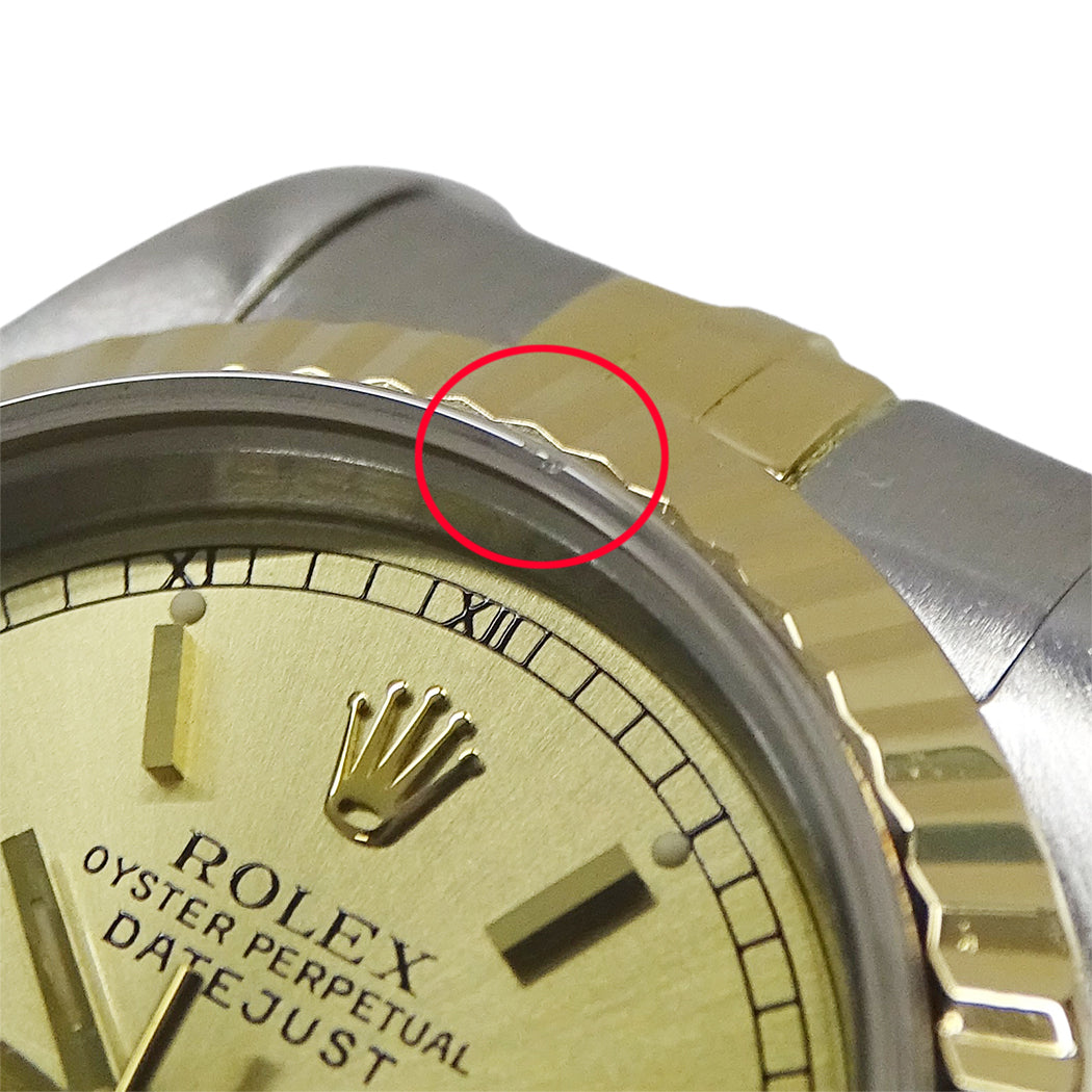 ROLEX ロレックス デイトジャスト 69173 L番 レディース 腕時計 自動巻き AT SS YG 磨き済み【中古】