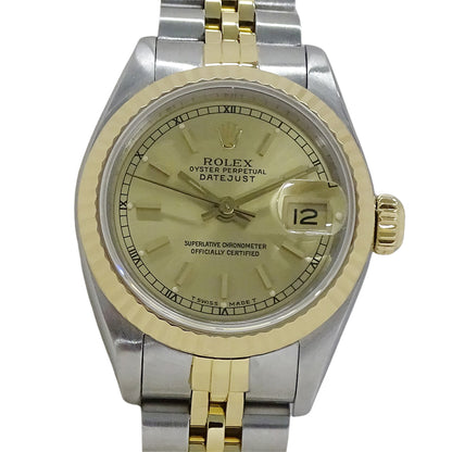ROLEX ロレックス デイトジャスト 69173 L番 レディース 腕時計 自動巻き AT SS YG 磨き済み【中古】