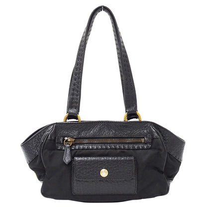 PRADA プラダ トートバッグ ブラック ナイロン レディース 【中古】