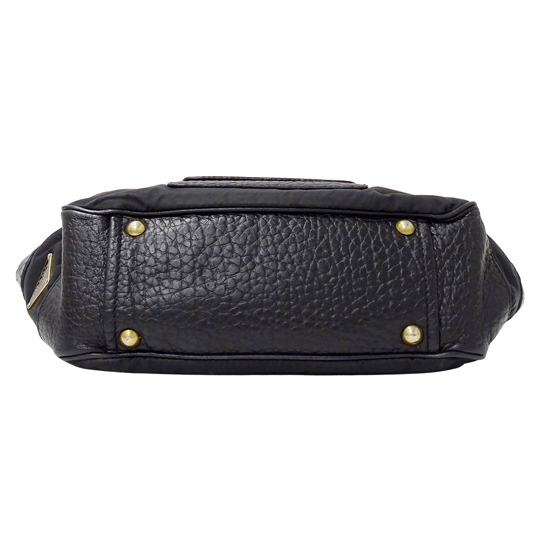 PRADA プラダ トートバッグ ブラック ナイロン レディース 【中古】