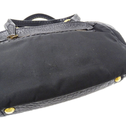 PRADA プラダ トートバッグ ブラック ナイロン レディース 【中古】