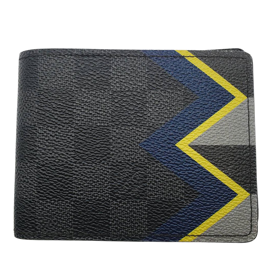 LOUIS VUITTON ルイ・ヴィトン カラコム ポルトフォイユ スレンダー 二つ折り財布 N61255 ダミエグラフィットキャンバス メンズ 【中古】