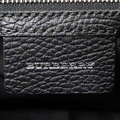 BURBERRY バーバリー ハンドバッグ ブラック ベージュ レザー レディース 【中古】