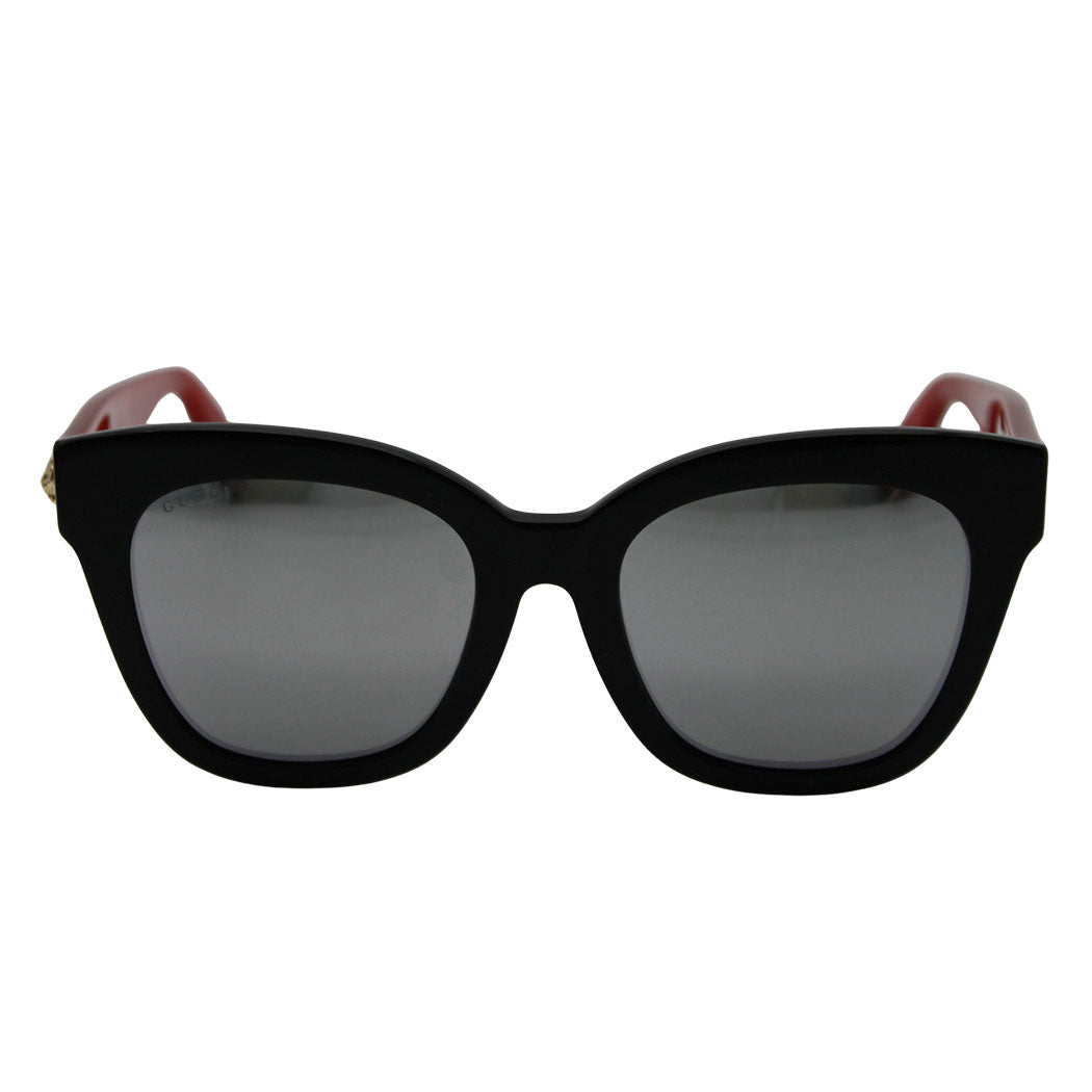 GUCCI グッチ GG サングラス レッド ブラック GG0029SA レディース 【中古】