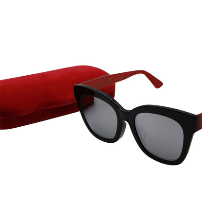 GUCCI グッチ GG サングラス レッド ブラック GG0029SA レディース 【中古】