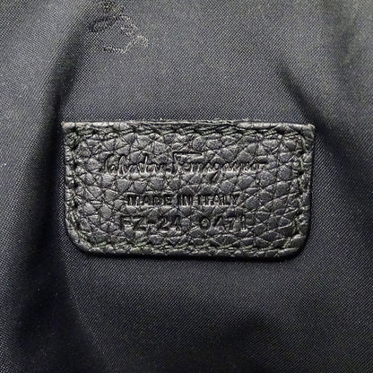 Ferragamo フェラガモ ショルダーバッグ ブラック FZ-24 0471 レザー メンズ 【中古】