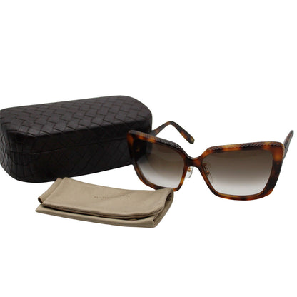 BOTTEGAVENETA ボッテガ・ヴェネタ GG サングラス ブラウン BV1651S レディース メンズ 【中古】