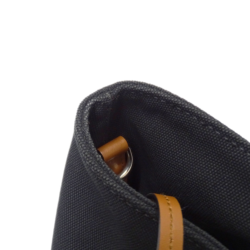 PRADA プラダ カナパ 2wayバッグ トートバッグ ブラック 1BG186 キャンバス レディース 【中古】