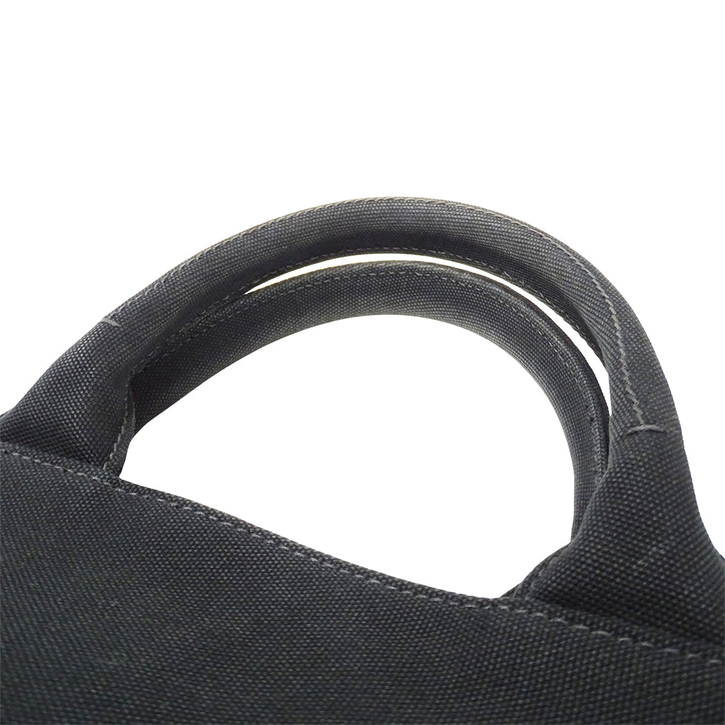 PRADA プラダ カナパ 2wayバッグ トートバッグ ブラック 1BG186 キャンバス レディース 【中古】