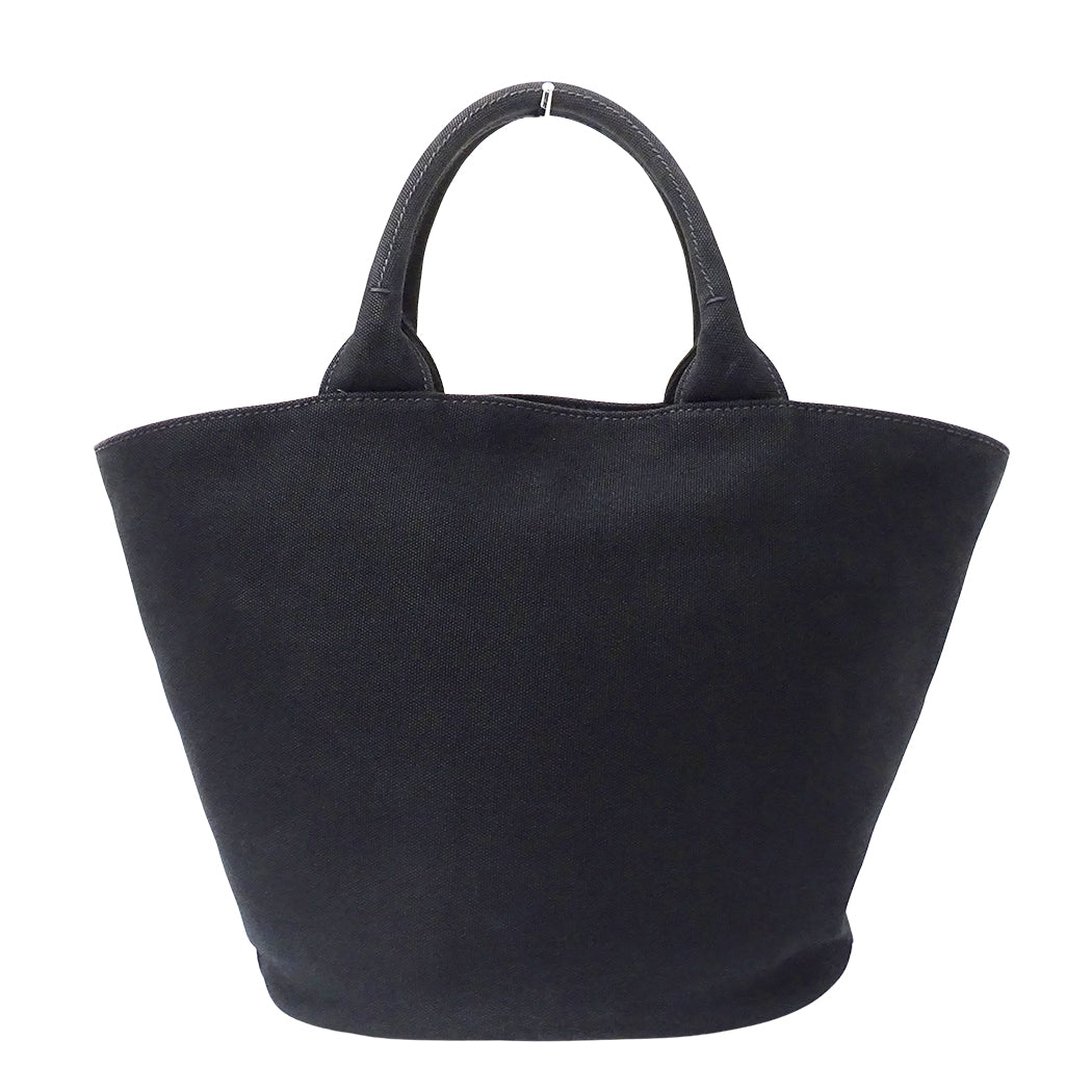 PRADA プラダ カナパ 2wayバッグ トートバッグ ブラック 1BG186 キャンバス レディース 【中古】