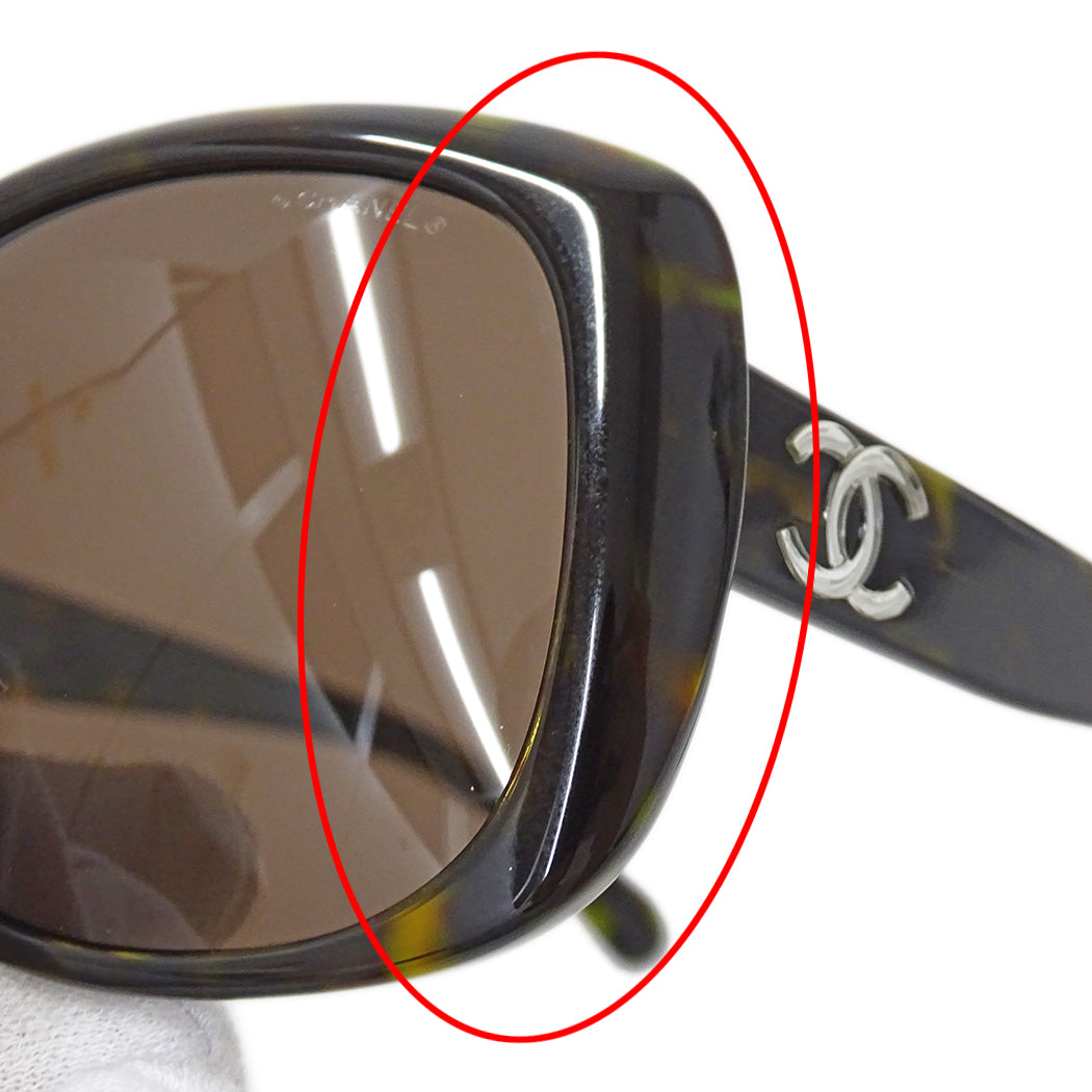 CHANEL シャネル サングラス ブラウン 5183-A レディース 【中古】