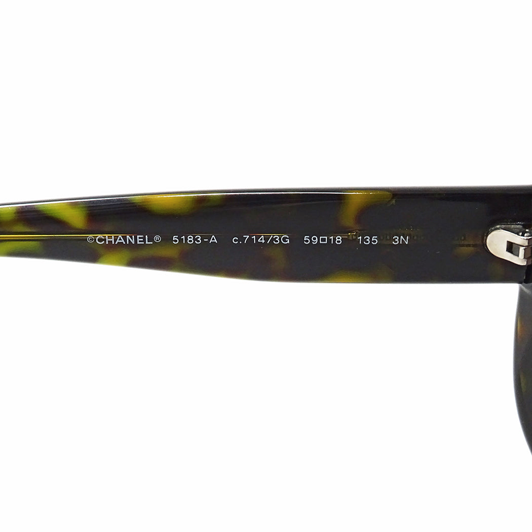 CHANEL シャネル サングラス ブラウン 5183-A レディース 【中古】