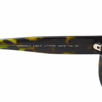 CHANEL シャネル サングラス ブラウン 5183-A レディース 【中古】