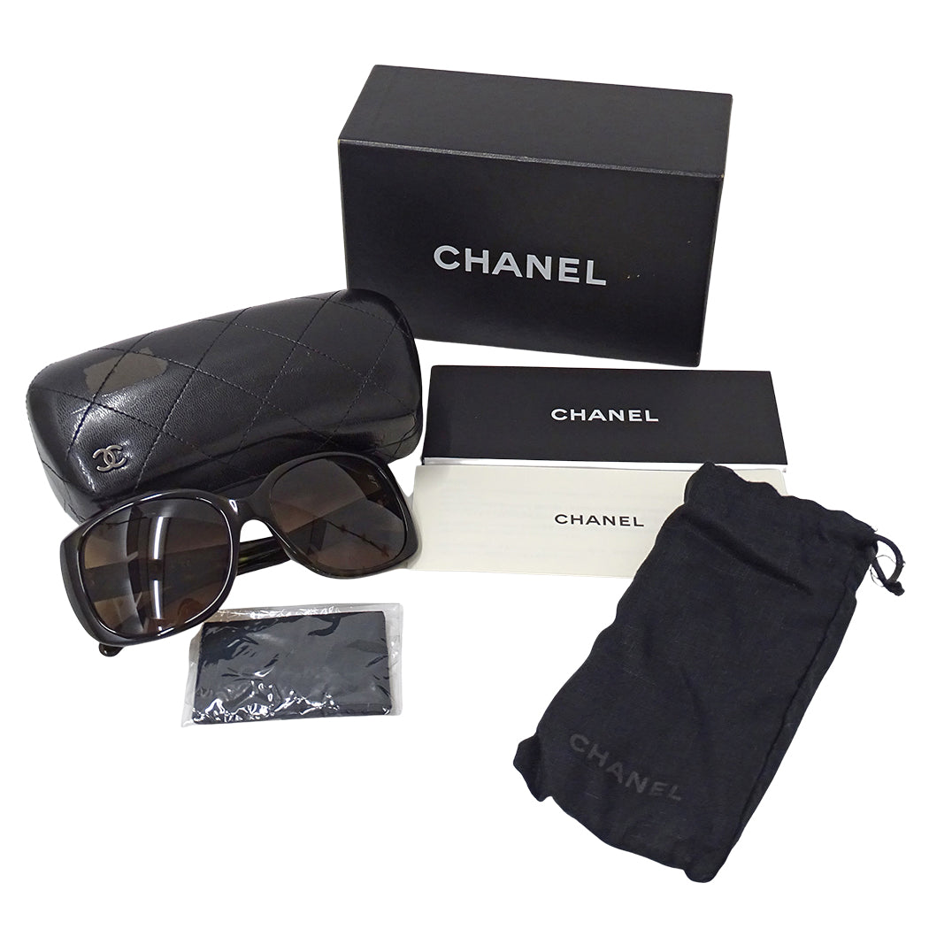 CHANEL シャネル サングラス ブラウン 5183-A レディース 【中古】