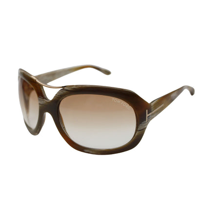 TOM FORD トムフォード サングラス ブラウン TF24 レディース メンズ 【中古】