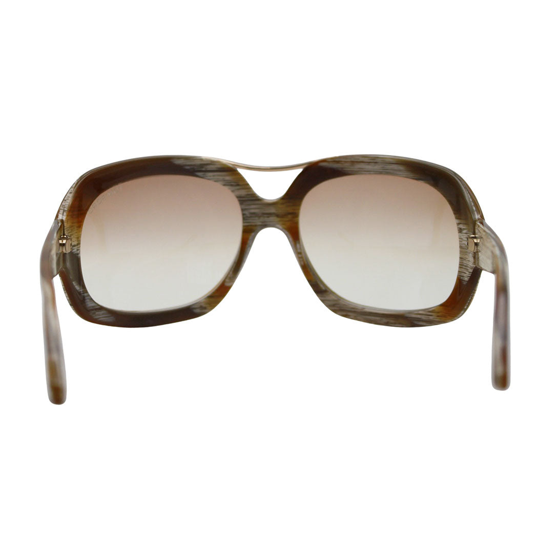 TOM FORD トムフォード サングラス ブラウン TF24 レディース メンズ 【中古】
