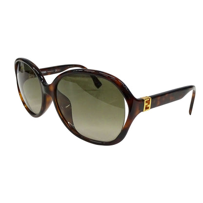 FENDI フェンディ サングラス ブラウン FF0032/F/S アセテート レディース 【中古】