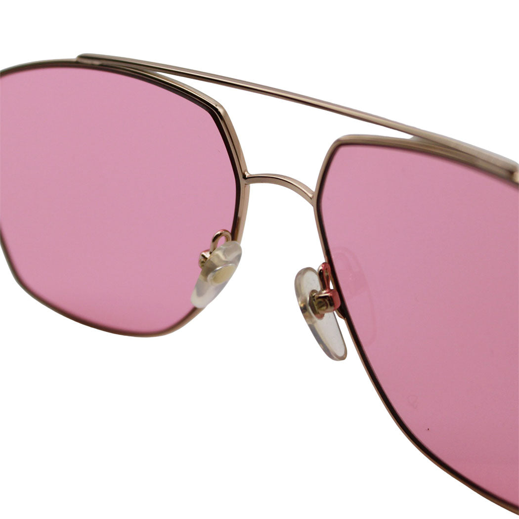 MARC JACOBS マークジェイコブス サングラス ピンク ゴールド MARC271/S レディース メンズ 【中古】