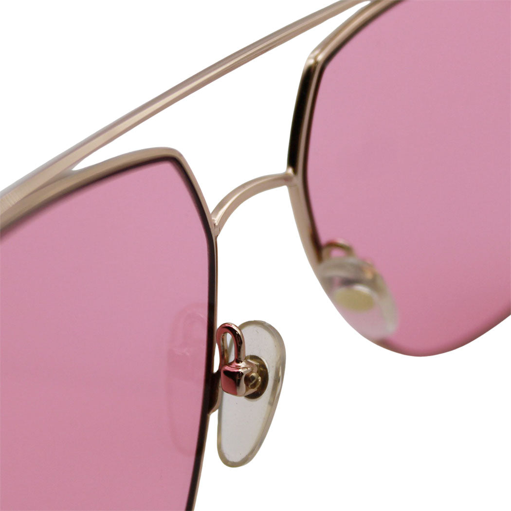 MARC JACOBS マークジェイコブス サングラス ピンク ゴールド MARC271/S レディース メンズ 【中古】