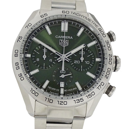 TAG Heuer タグホイヤー カレラ キャリバー ホイヤー02 CBN2A10 BA0643 メンズ 腕時計 スポーツ クロノグラフ 自動巻き SS 磨き済み【中古】