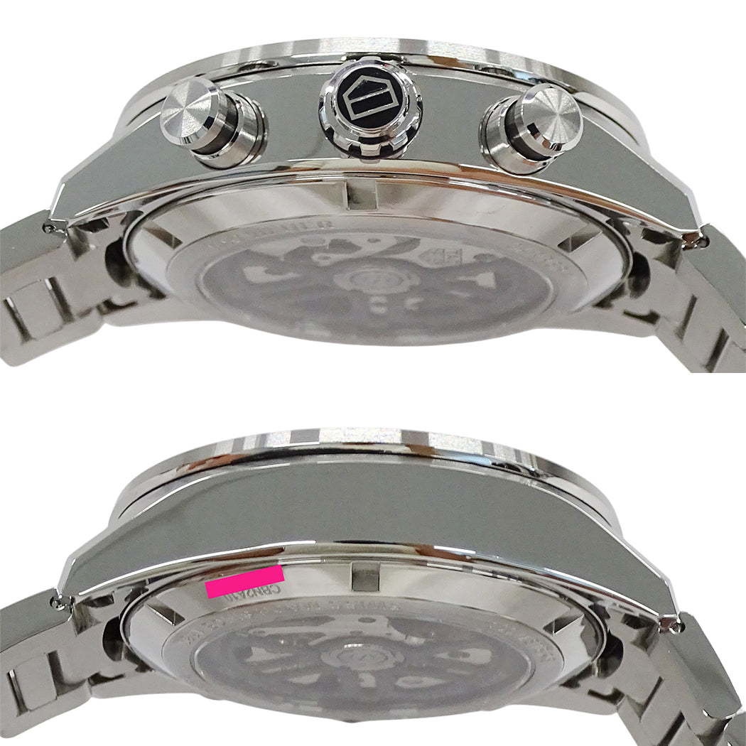 TAG Heuer タグホイヤー カレラ キャリバー ホイヤー02 CBN2A10 BA0643 メンズ 腕時計 スポーツ クロノグラフ 自動巻き SS 磨き済み【中古】