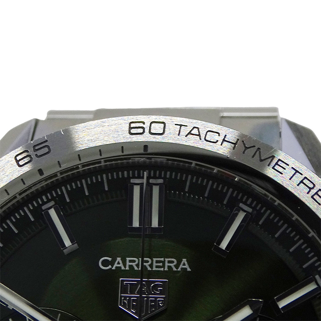 TAG Heuer タグホイヤー カレラ キャリバー ホイヤー02 CBN2A10 BA0643 メンズ 腕時計 スポーツ クロノグラフ 自動巻き SS 磨き済み【中古】