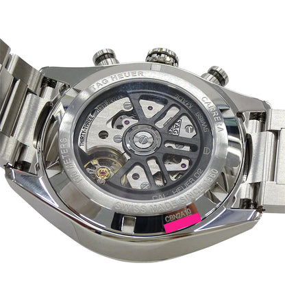 TAG Heuer タグホイヤー カレラ キャリバー ホイヤー02 CBN2A10 BA0643 メンズ 腕時計 スポーツ クロノグラフ 自動巻き SS 磨き済み【中古】