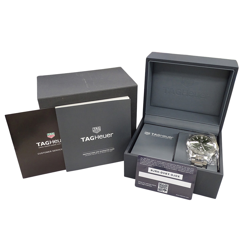 TAG Heuer タグホイヤー カレラ キャリバー ホイヤー02 CBN2A10 BA0643 メンズ 腕時計 スポーツ クロノグラフ 自動巻き SS 磨き済み【中古】