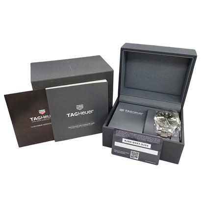 TAG Heuer タグホイヤー カレラ キャリバー ホイヤー02 CBN2A10 BA0643 メンズ 腕時計 スポーツ クロノグラフ 自動巻き SS 磨き済み【中古】