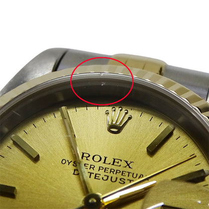 ROLEX ロレックス デイトジャスト 69173 S番 レディース 腕時計 自動巻き AT SS YG 磨き済み【中古】