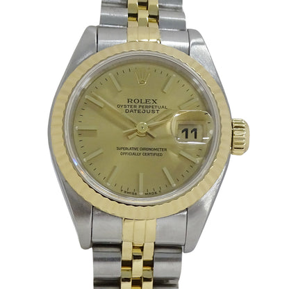 ROLEX ロレックス デイトジャスト 69173 S番 レディース 腕時計 自動巻き AT SS YG 磨き済み【中古】