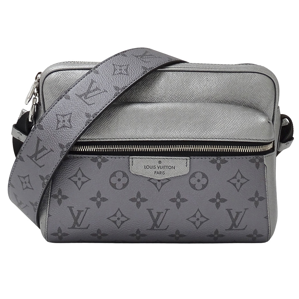 LOUIS VUITTON ルイ・ヴィトン アウトドア メッセンジャー ショルダーバッグ タイガラマ ガンメタル M30830 メンズ 【中古】
