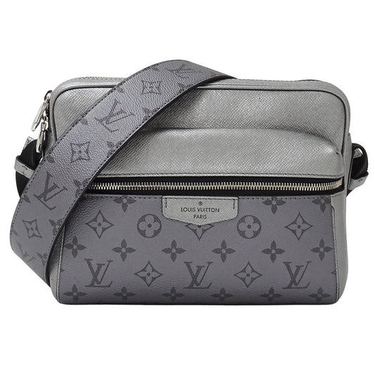 LOUIS VUITTON ルイ・ヴィトン アウトドア メッセンジャー ショルダーバッグ タイガラマ ガンメタル M30830 メンズ 【中古】
