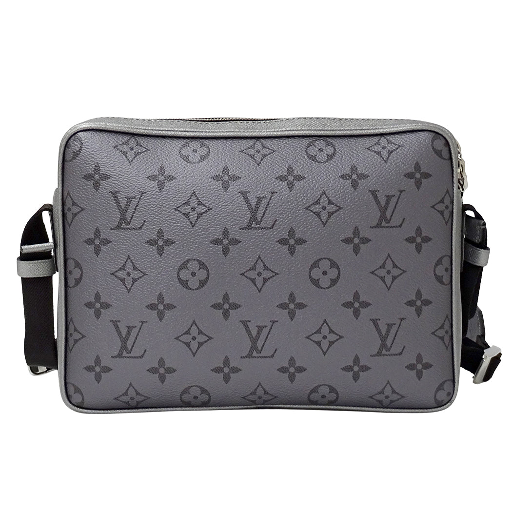 LOUIS VUITTON ルイ・ヴィトン アウトドア メッセンジャー ショルダーバッグ タイガラマ ガンメタル M30830 メンズ 【中古】