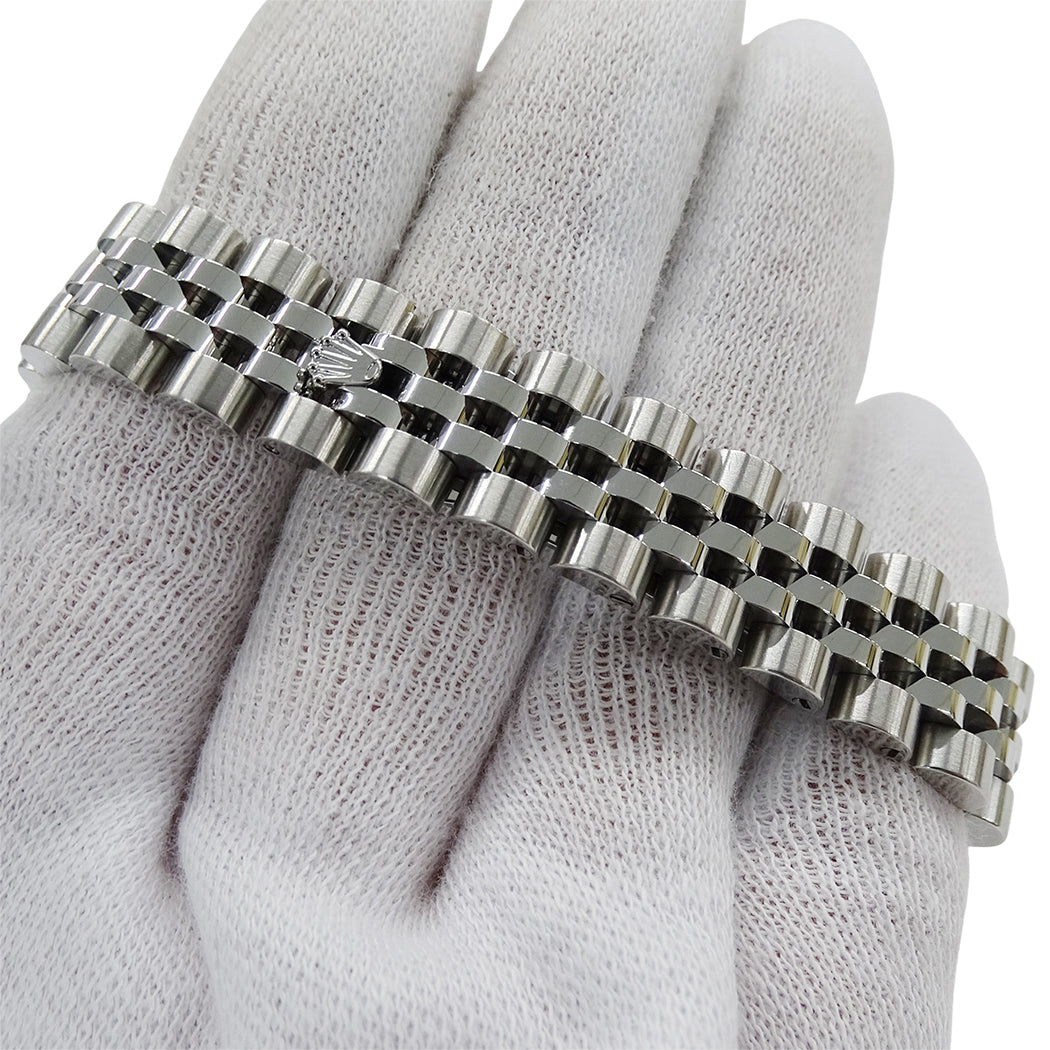 ROLEX ロレックス デイトジャスト 179174G M番 レディース 腕時計 自動巻き AT SS WG ダイヤモンド 磨き済み【中古】